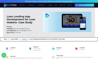 Preview of the Loan Moksha Case Study
