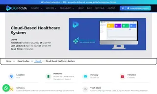 Preview of the Digital Clinic Health Cloud Case Study