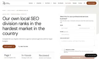 Preview of the Los Angeles SEO Co Case Study