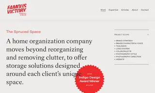 Preview of the The Spruced Space Case Study