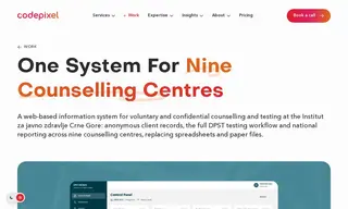Preview of the Institut Za Javno Zdravlje Crne Gore Case Study