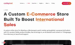 Preview of the Alexshop Case Study