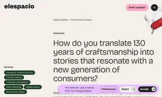 Preview of the Victorinox Case Study