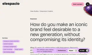Preview of the Nespresso Case Study