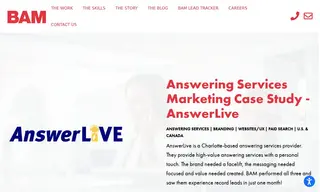 Preview of the AnswerLive Case Study