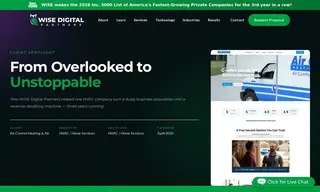 Preview of the Air Control Heating & Air Case Study
