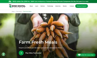 Preview of the Farm Fresh Meals Case Study