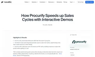Preview of the Procurify Case Study