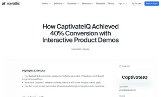 Preview of the CaptivateIQ Case Study