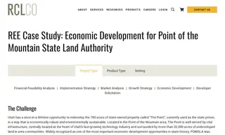 Preview of the Point of the Mountain State Land Authority Case Study
