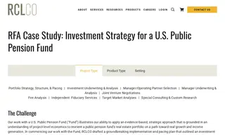Preview of the U.S. Public Pension Fund Case Study