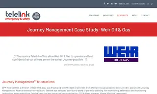 Preview of the Weir Oil & Gas Case Study