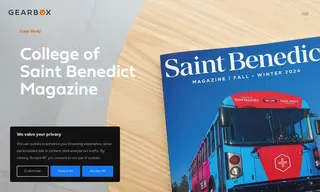 Preview of the College of Saint Benedict Case Study