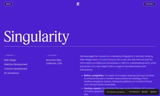 Preview of the Singularity Case Study
