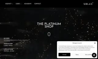 Preview of the The Platinum Shop Case Study