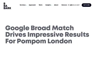 Preview of the Pom Pom London Case Study