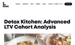 Preview of the Detox Kitchen Case Study