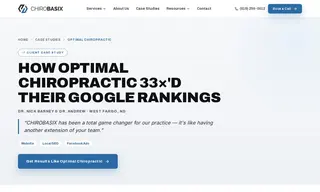 Preview of the Optimal Chiropractic Case Study