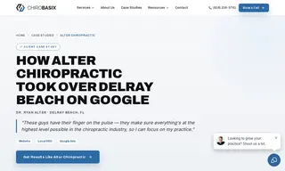 Preview of the Alter Chiropractic Case Study