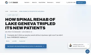 Preview of the Spinal Rehabilitation Center Case Study