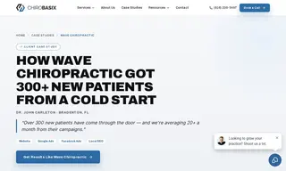 Preview of the Wave Chiropractic Case Study