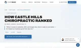 Preview of the Castle Hills Chiropractic Case Study