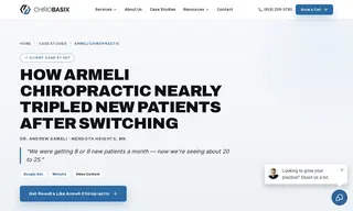 Preview of the Armeli Chiropractic Case Study