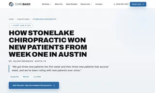 Preview of the Stonelake Chiropractic Case Study