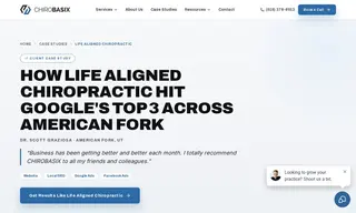 Preview of the Life Aligned Chiropractic Case Study