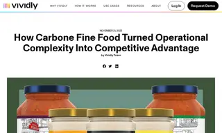 Preview of the Carbone Fine Food Case Study