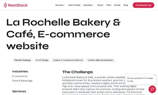 Preview of the La Rochelle Bakery & Café Case Study