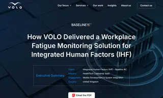 Preview of the Integrated Human Factors (ihf) - Baseline NC Case Study
