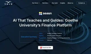 Preview of the Goethe University Frankfurt Case Study