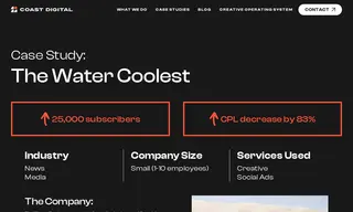 Preview of the The Water Coolest Case Study