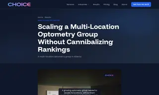 Preview of the Multi-location Optometry Group in Alberta Case Study