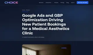 Preview of the Medical Aesthetics Clinic in Winnipeg Case Study