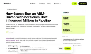Preview of the 6sense Case Study