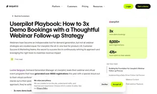 Preview of the Userpilot Case Study
