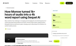Preview of the Morrow Case Study