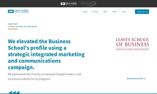 Preview of the Santa Clara University (Leavey School of Business) Case Study