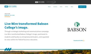 Preview of the Babson College Case Study