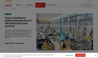 Preview of the Global Manufacturer Case Study