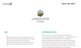 Preview of the Landover Homes Case Study