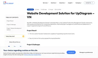 Preview of the UpDiagram Case Study