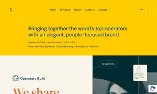 Preview of the Operators Guild Case Study