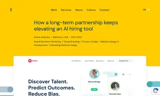 Preview of the Arena Analytics Case Study