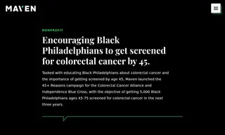 Preview of the Colorectal Cancer Alliance Case Study