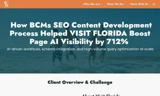 Preview of the VISIT FLORIDA Case Study