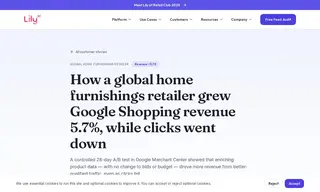 Preview of the Global Home Furnishings Retailer Case Study
