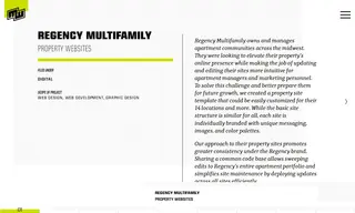 Preview of the Regency Multifamily Case Study